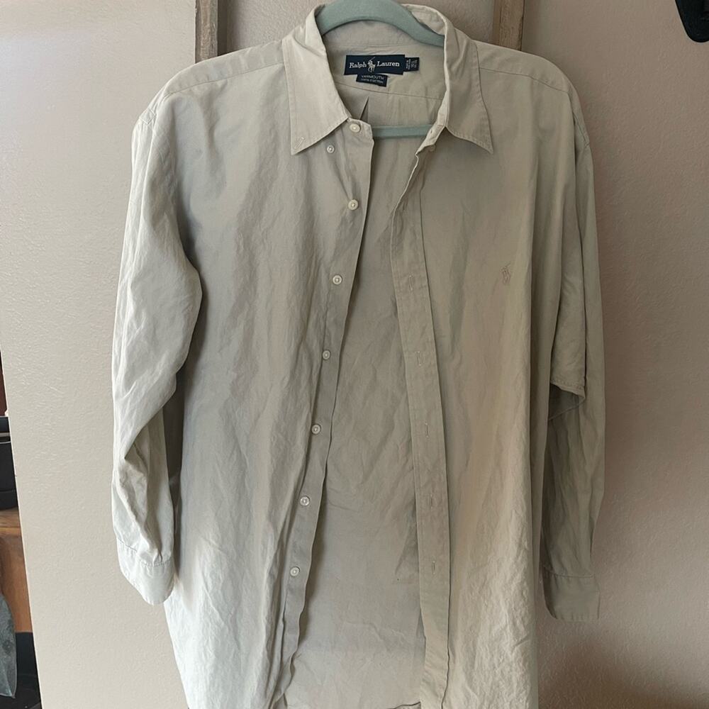 Ralph Lauren Yarmouth Button Up, 100% Cotton